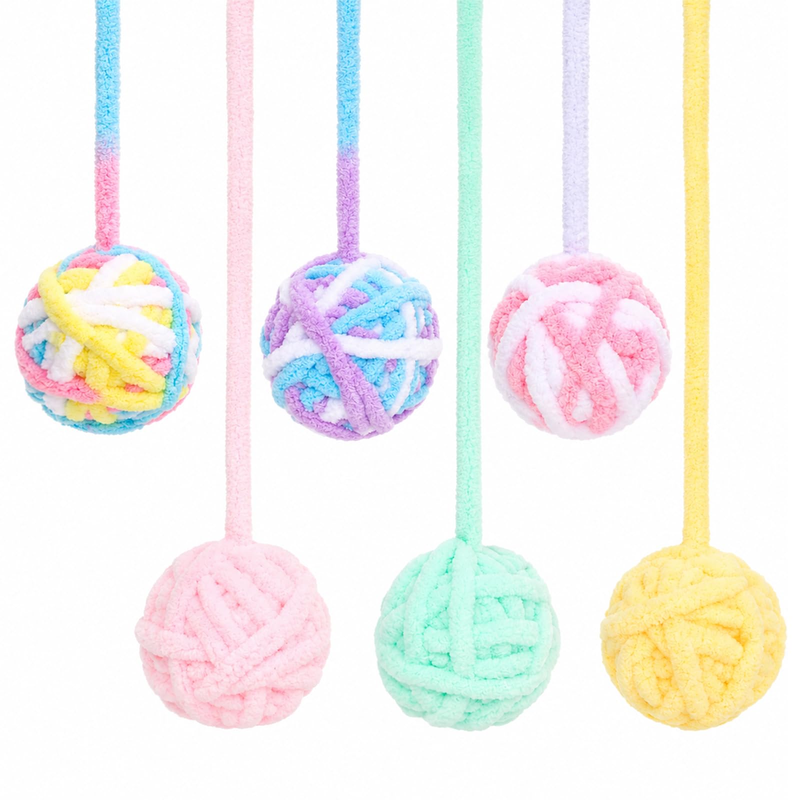 Catnip Toys - Juguetes para Gatos: Pelotas de Lana