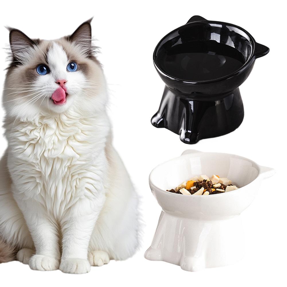 Pet Supplies In Amazon - Tazón para gatos negro, tazón de