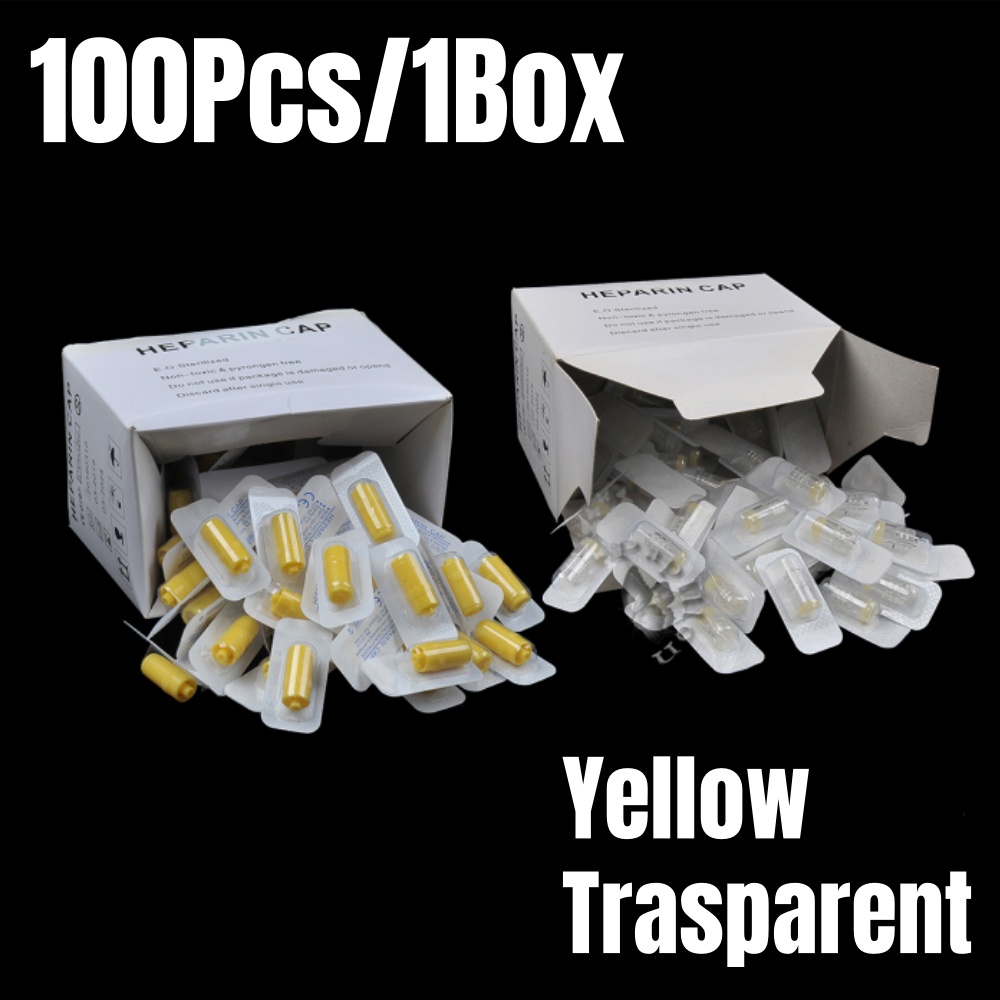 Pet Supplies App - 100 unids/caja gorra Heparin IV cápsulas