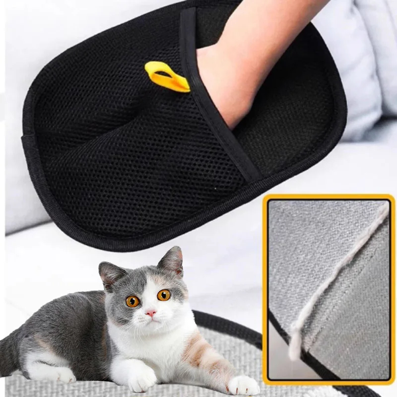 Pet Supplies App - Guantes de aseo para mascotas, cepillo