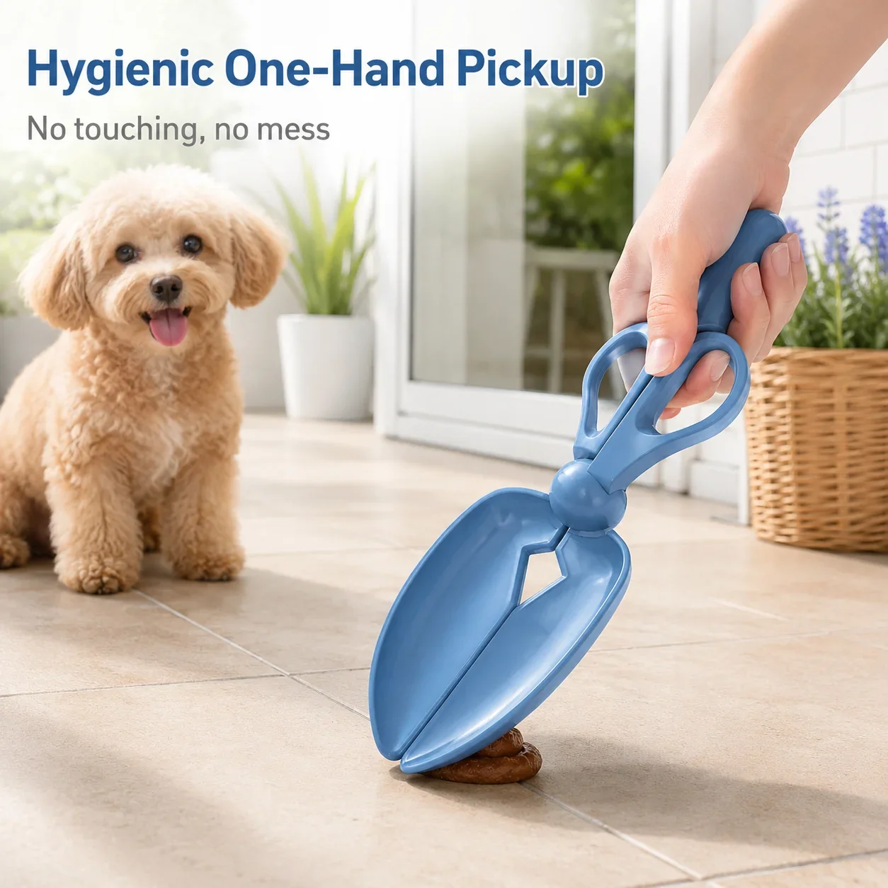Poop Bag Dispenser - Recogedor de excrementos de mascotas ligero