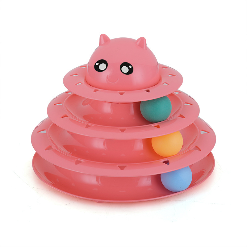 Pet Supplies In Amazon - Plato giratorio de tres capas para