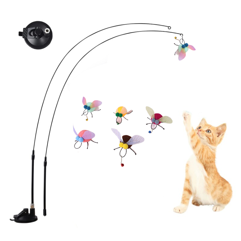 Catnip Toys - Simulación de insectos para gatos, juguete