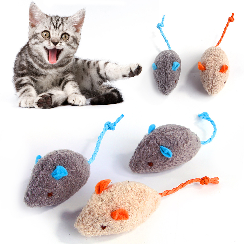 Catnip Toys - Juguete para Gatos, Ratones de Peluche