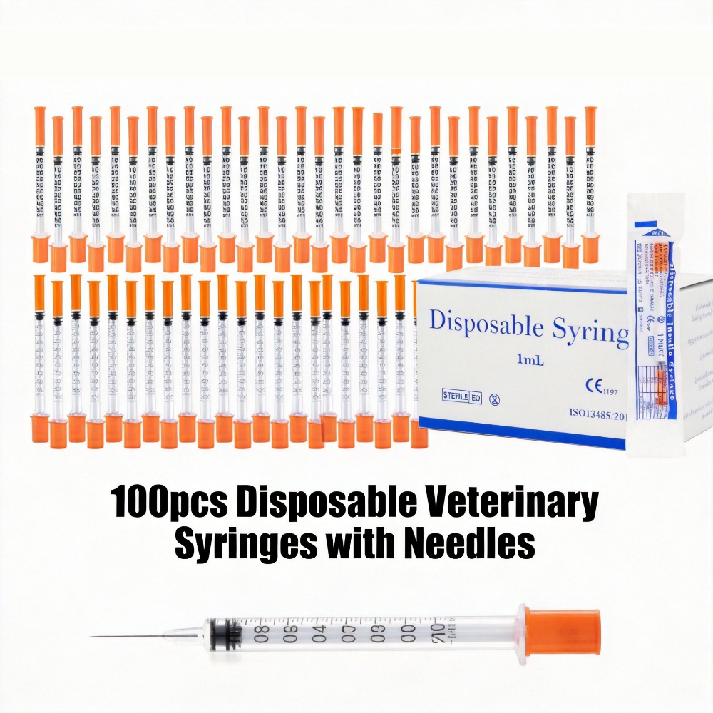 Pet Supplies App - 100 Jeringas Desechables de 1 ml