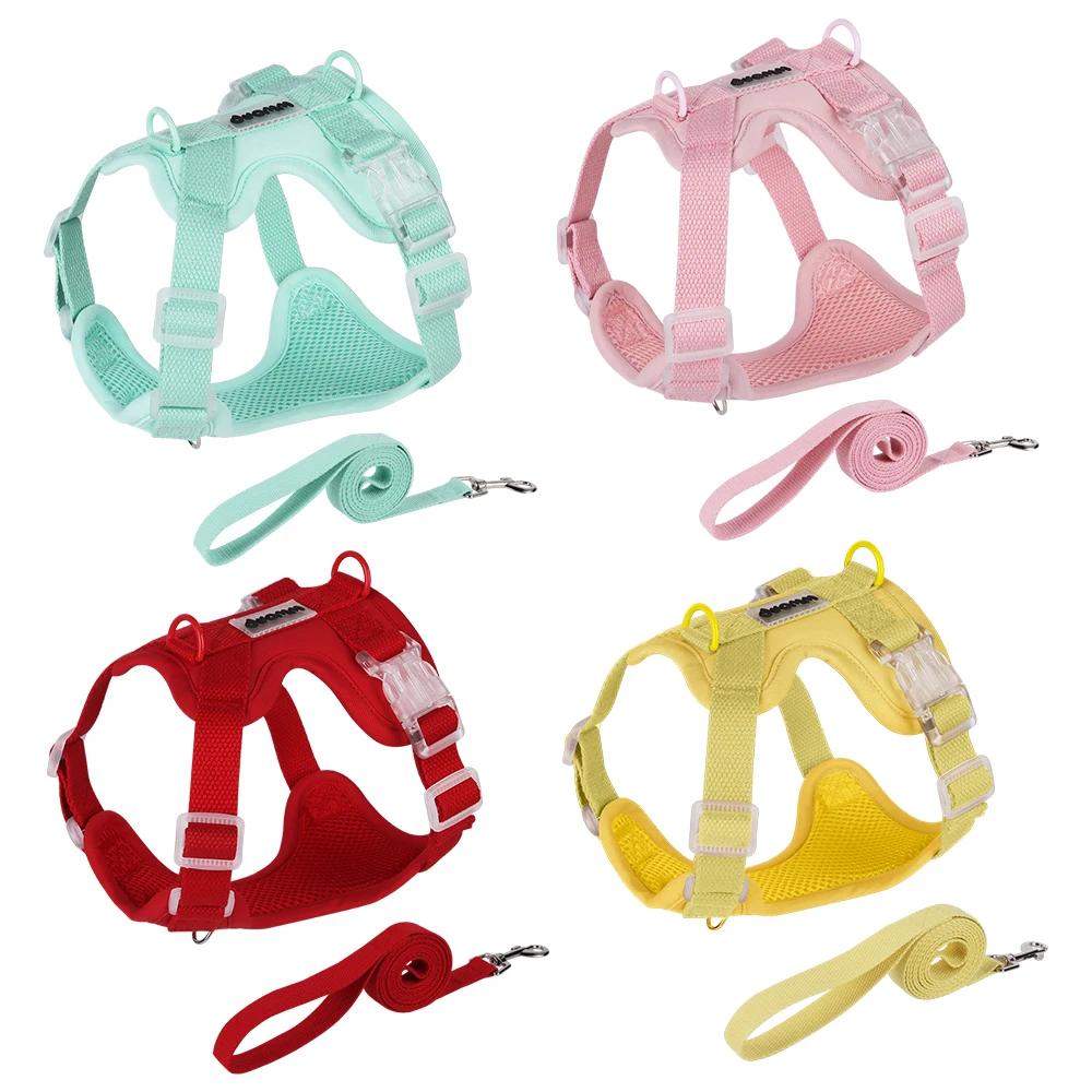 No Pull Dog Harness - Arnés ligero y colorido para perros