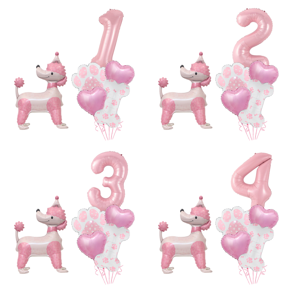 Pet Supplies Outlet - Juego de globos con números y