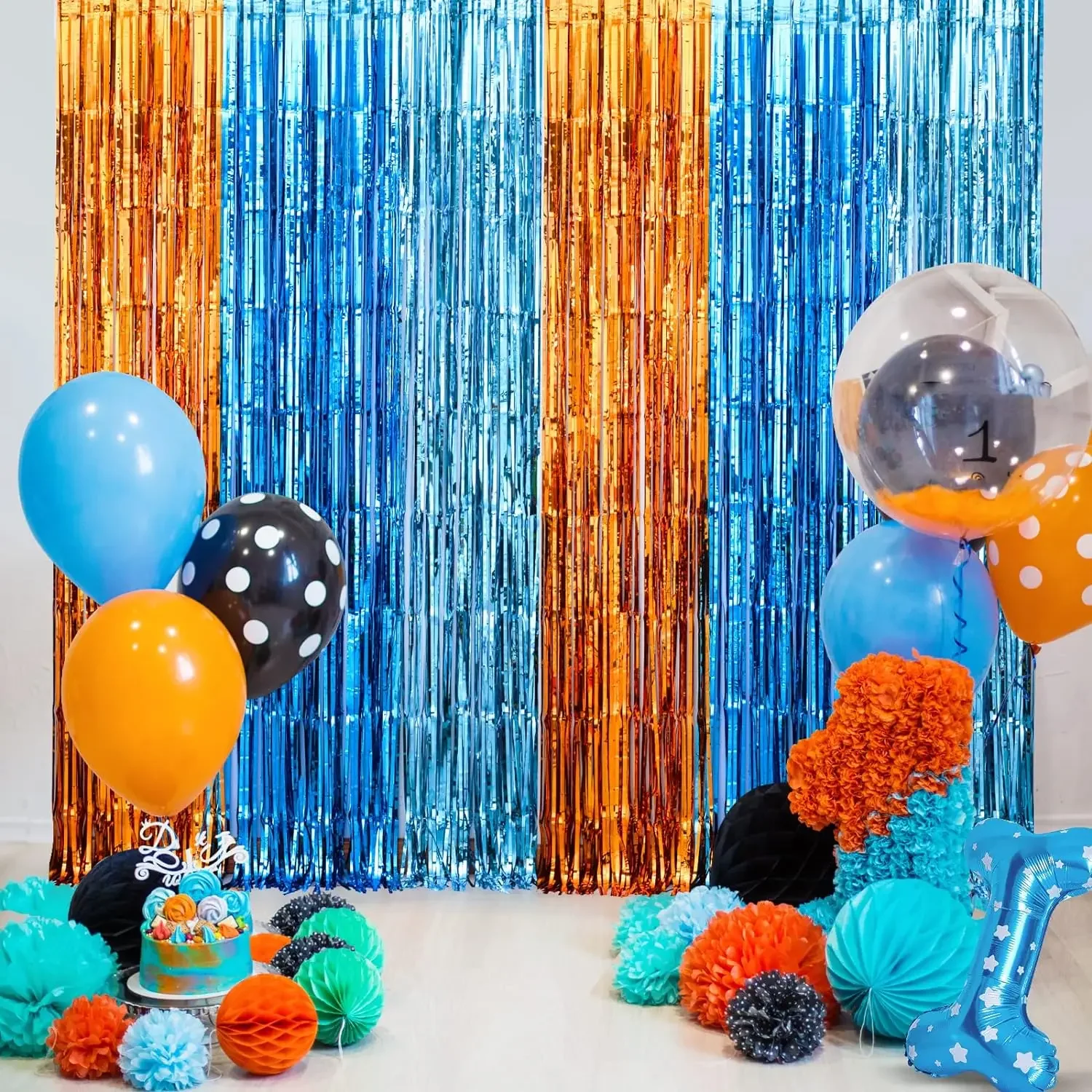 Pet Supplies App - Cortinas con flecos de aluminio para