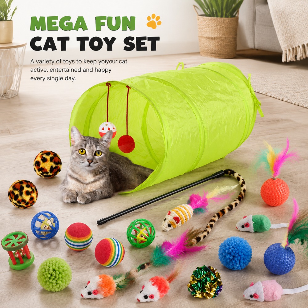 Catnip Toys - Paquete de Juguetes para Gatos Todo