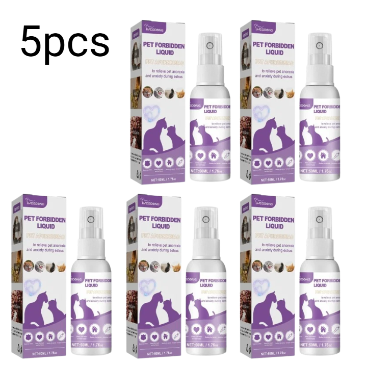 Pet Supplies App - 1/3/5 Uds. Spray calmante para mascotas,