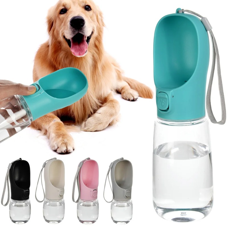 Pet Supplies Hours - Botella de Agua Portátil para Perros