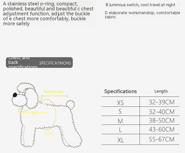 Arnés LED Ajustable para Perro - No Pull Dog Harness reseña y precio