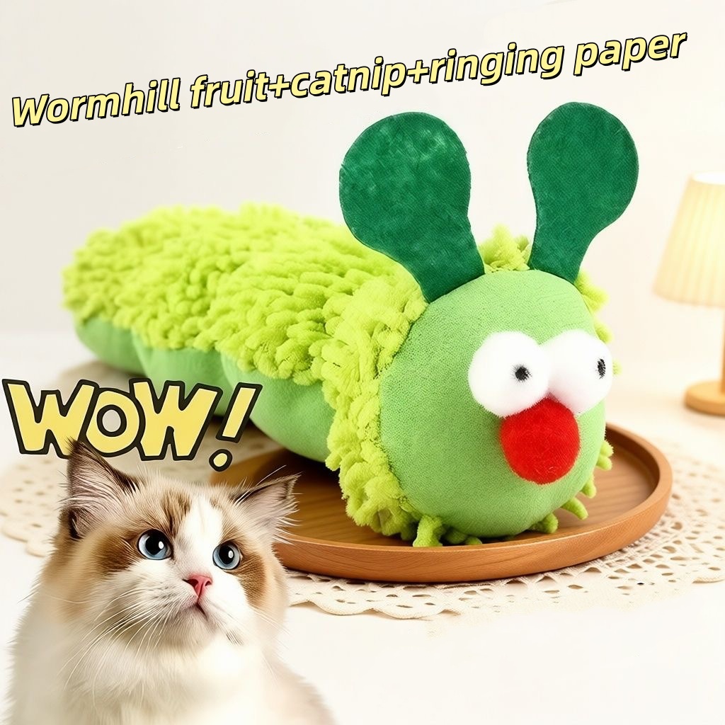 Juguetes para Gatos, Orugas de - Catnip Toys reseña y precio