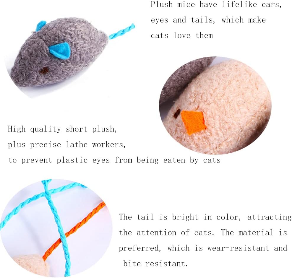Juguete para Gatos, Ratones de - Catnip Toys reseña y precio