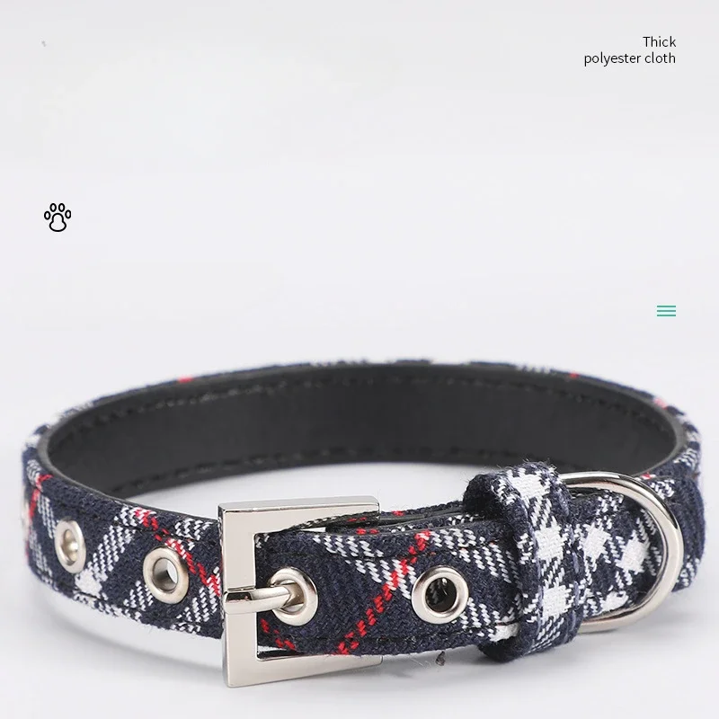 Collar a cuadros escoceses par - Pet Supplies App reseña y precio