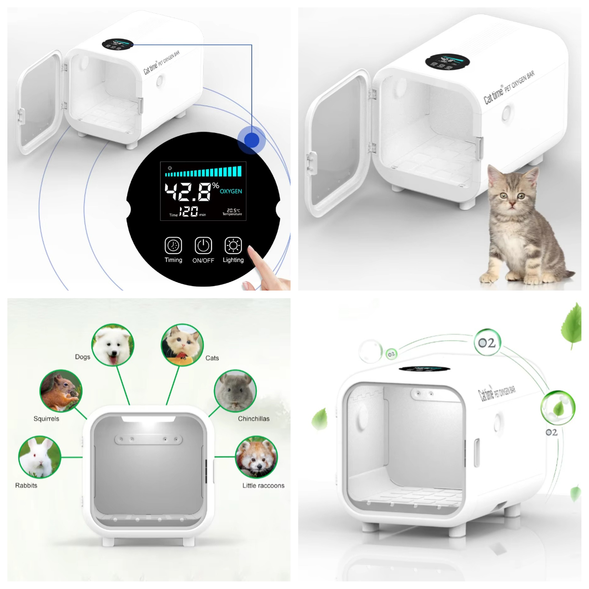 Equipo de Oxígeno para Mascota - Pet Supplies Vet Clinic reseña y precio