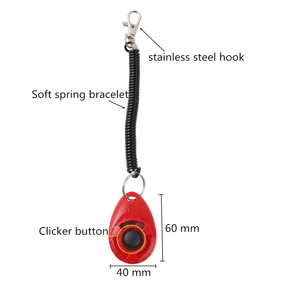Correa de muñeca ajustable par - Training Clicker Dog reseña y precio
