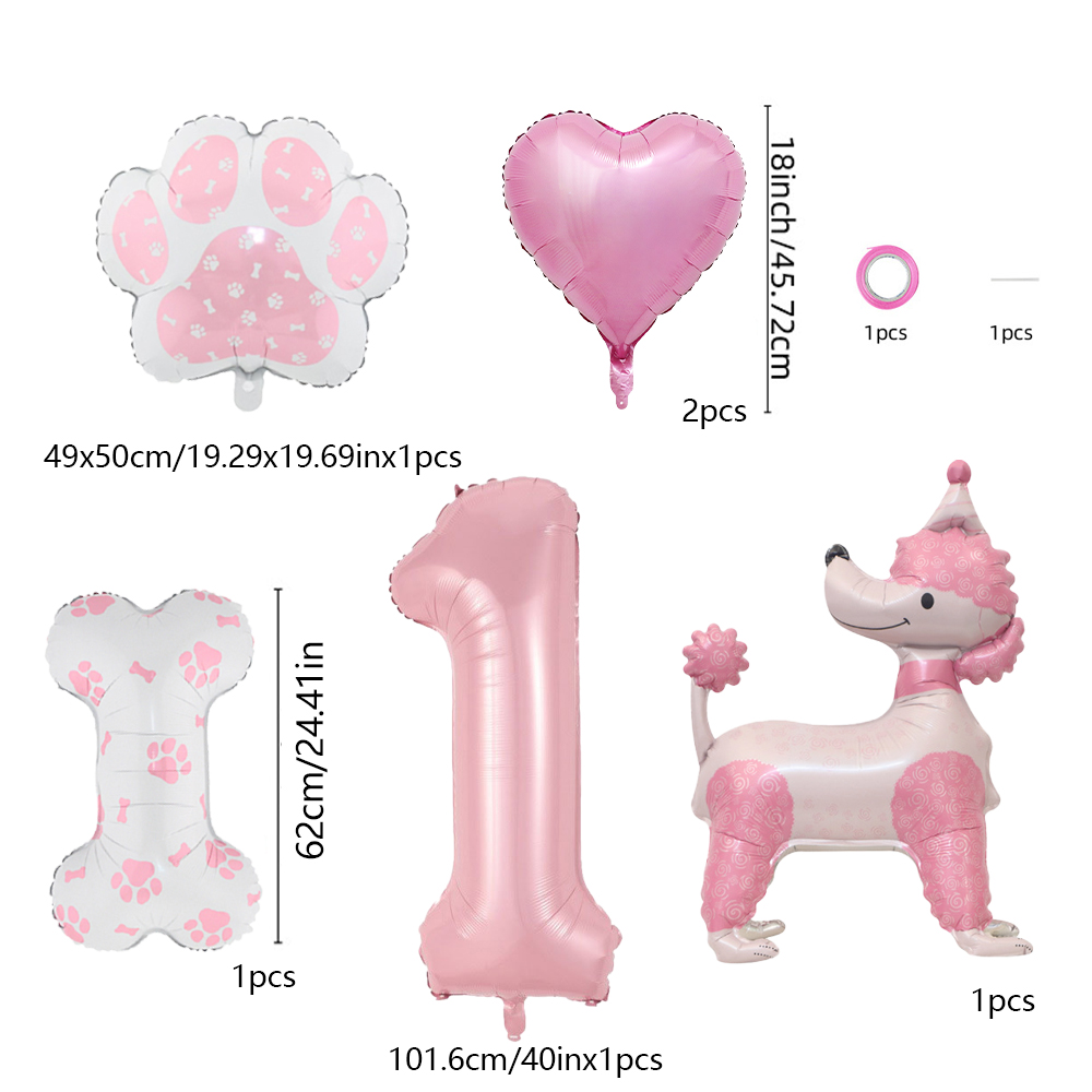 Juego de globos con números y  - Pet Supplies Outlet reseña y precio