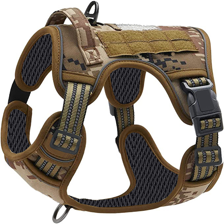 Arnés táctico militar para per - No Pull Dog Harness reseña y precio