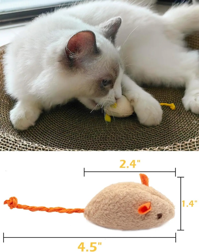 3/200 piezas Juguetes de ratón - Catnip Toys reseña y precio