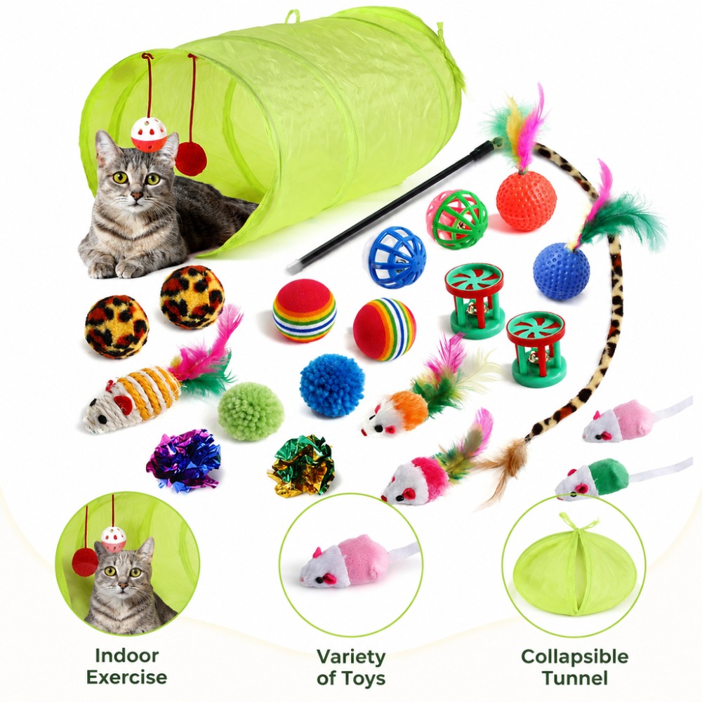 Paquete de Juguetes para Gatos - Catnip Toys reseña y precio